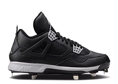 Кроссовки Air Jordan Jordan 4 Retro Metal 'Oreo', черный
