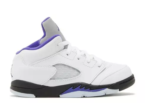 Кроссовки Air Jordan Jordan 5 Retro TD 'Concord', белый (Размер 26 RU)