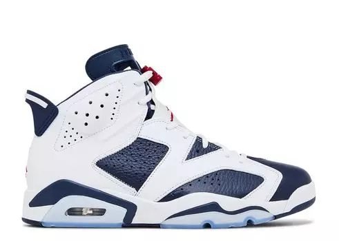 Кроссовки Air Jordan Jordan 6 Retro, цвет Olympic 2024