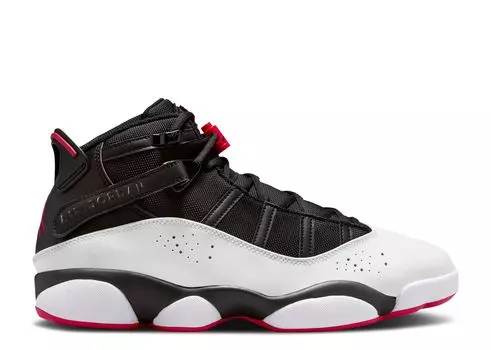 Кроссовки Air Jordan Jordan 6 Rings 'Black Varsity Red', черный