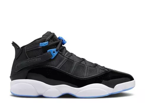 Кроссовки Air Jordan Jordan 6 Rings 'Black University Blue', черный