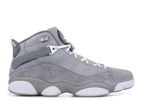 Кроссовки Air Jordan JORDAN 6 RINGS 'COOL GREY', серебряный