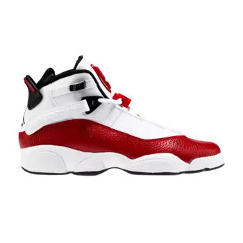 Кроссовки Air Jordan Jordan 6 Rings GS 'White Red', белый