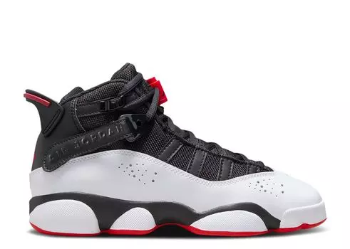 Кроссовки Air Jordan Jordan 6 Rings Gs 'Black Varsity Red', черный