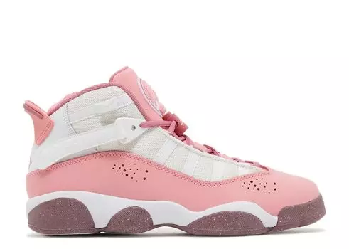 Кроссовки Air Jordan Jordan 6 Rings Gs 'Coral Chalk', розовый