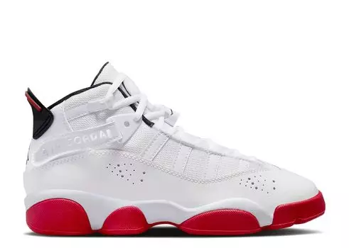 Кроссовки Air Jordan Jordan 6 Rings Gs 'White University Red', белый