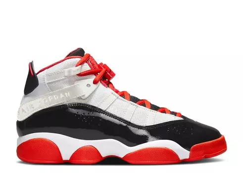 Кроссовки Air Jordan Jordan 6 Rings Gs 'White Black Team Orange', белый