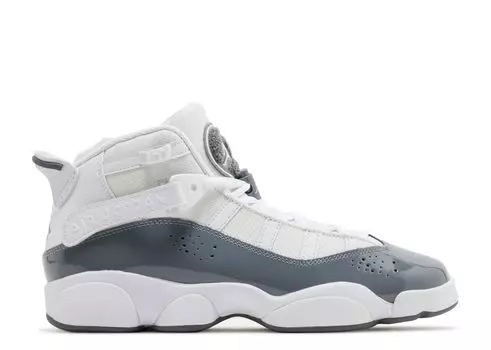 Кроссовки Air Jordan Jordan 6 Rings Gs 'White Cool Grey', белый