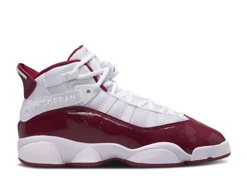 Кроссовки Air Jordan Jordan 6 Rings Gs 'Team Red', белый