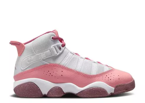 Кроссовки Air Jordan Jordan 6 Rings Ps 'Coral Chalk', белый
