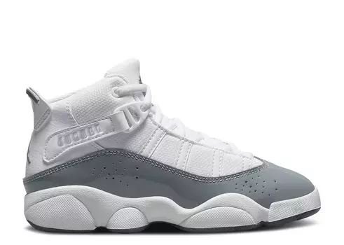 Кроссовки Air Jordan Jordan 6 Rings Ps 'White Cool Grey', белый