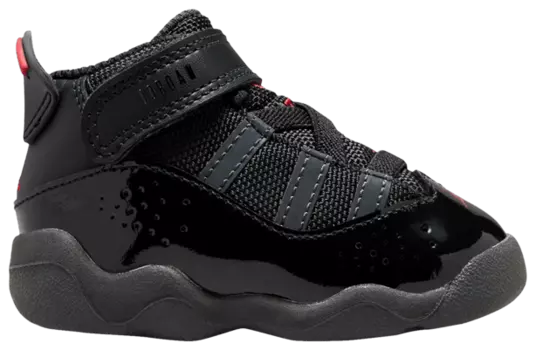 Кроссовки Air Jordan Jordan 6 Rings TD 'Anthracite Fire Red', черный