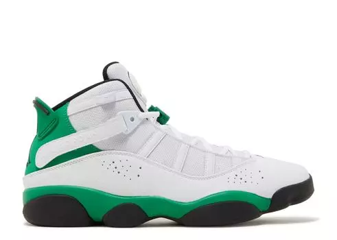 Кроссовки Air Jordan Jordan 6 Rings 'White Lucky Green', белый