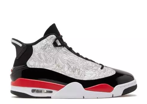 Кроссовки Air Jordan JORDAN DUB ZERO 'FIRE RED', белый