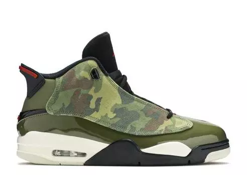 Кроссовки Air Jordan JORDAN DUB ZERO 'OLIVE CAMO', оливковый