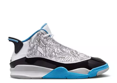 Кроссовки Air Jordan Jordan Dub Zero Ps 'Legend Blue', белый