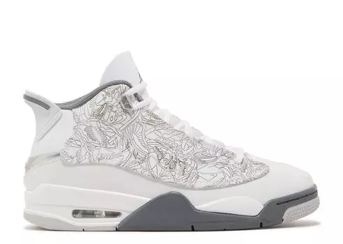 Кроссовки Air Jordan Jordan Dub Zero 'White Cool Grey', белый