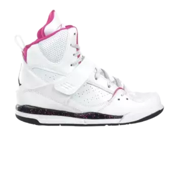 Кроссовки Air Jordan Jordan Flight 45 High GS 'White Fusion Pink', белый