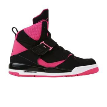 Кроссовки Air Jordan Jordan Flight 45 High IP GS 'Black Vivid Pink', черный
