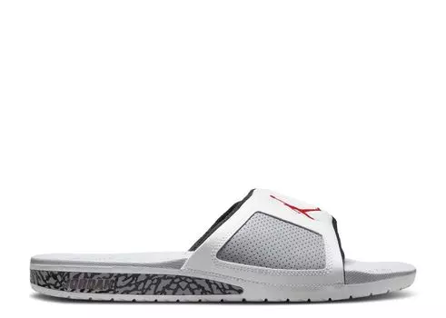 Кроссовки Air Jordan Jordan Hydro 3 Retro Slide, цвет White Cement