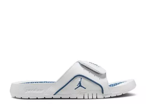Кроссовки Air Jordan Jordan Hydro 4 Retro Slide Gs 'Military Blue', белый