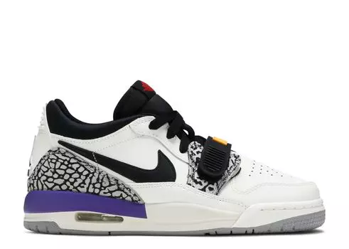 Кроссовки Air Jordan Jordan Legacy 312 Low Gs 'Lakers', белый