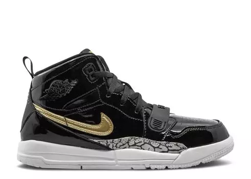 Кроссовки Air Jordan Jordan Legacy 312 Ps 'Black Metallic Gold', черный