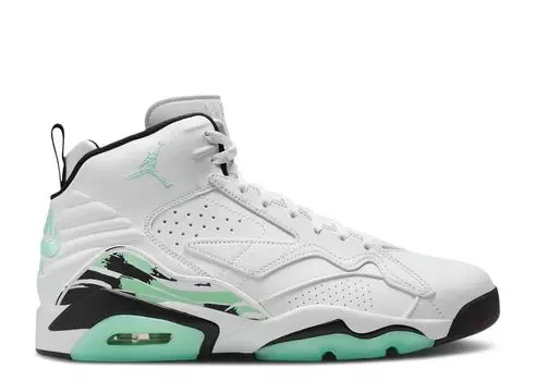 Кроссовки Air Jordan Jordan Mvp 'White Green Glow', белый