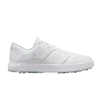 Кроссовки Air Jordan Jordan Nu Retro 1 Low Golf White Pure Platinum, белый