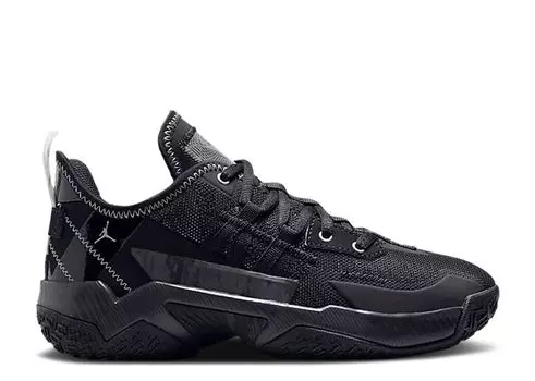 Кроссовки Air Jordan Jordan One Take 2 Gs 'Black Metallic Silver', черный