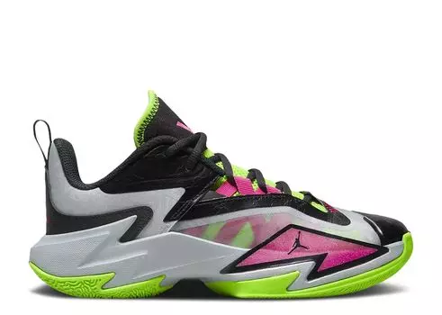 Кроссовки Air Jordan Jordan One Take 3 Gs 'Wolf Grey Pink Prime', серый