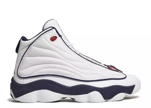 Кроссовки Air Jordan Jordan Pro Strong 'White Midnight Navy', белый