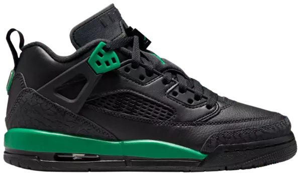 Кроссовки Air Jordan Jordan Spizike Low GS 'Black Pine Green', черный