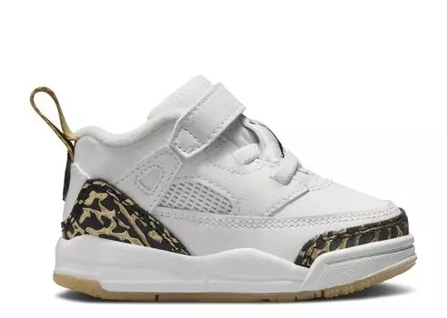 Кроссовки Air Jordan Jordan Spizike Low TD, цвет White Black Metallic Gold