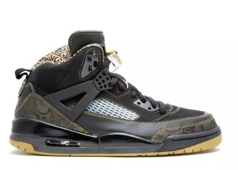 Кроссовки Air Jordan JORDAN SPIZIKE 'METALLIC GOLD', черный
