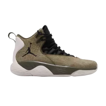 Кроссовки Air Jordan Jordan Super.Fly MVP PF 'Olive Canvas', зеленый