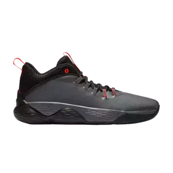 Кроссовки Air Jordan Jordan Super.Fly MVP Low Iron Grey Bright Crimson, серый