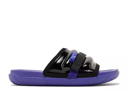 Кроссовки Air Jordan Jordan Super Play Slide 'Black Dark Concord', синий