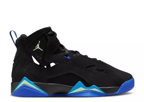 Кроссовки Air Jordan Jordan True Flight Gs 'Black Hyper Royal', черный