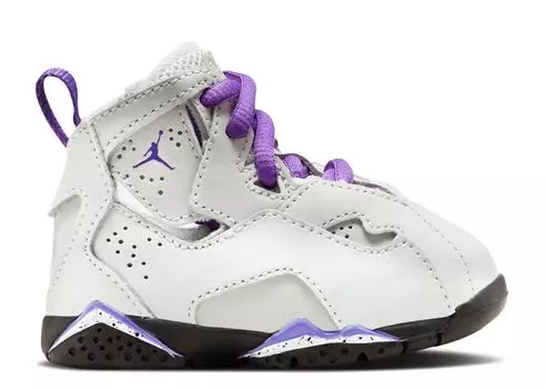 Кроссовки Air Jordan Jordan True Flight Td 'Base Grey Purple Venom', серый