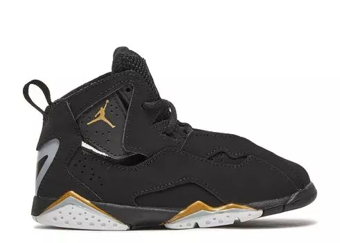 Кроссовки Air Jordan Jordan True Flight Td 'Black Metallic Gold' 2019, черный