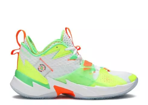 Кроссовки Air Jordan Jordan Why Not Zer0.3 'Splash Zone', зеленый