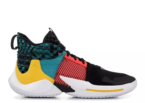 Кроссовки Air Jordan Jordan Why Not Zer0.2 'Black History Month', черный