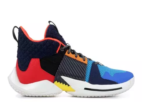 Кроссовки Air Jordan Jordan Why Not Zer0.2 Gs 'Future History', разноцветный