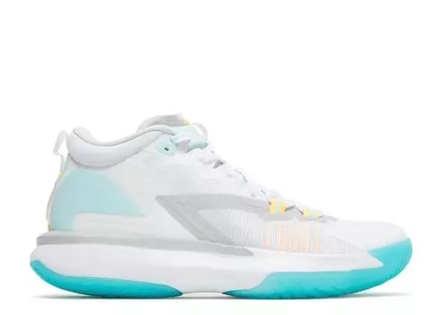 Кроссовки Air Jordan Jordan Zion 1 'White Dynamic Turquoise', белый