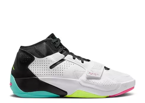 Кроссовки Air Jordan Jordan Zion 2 Pf 'Dynamic Turquoise', белый