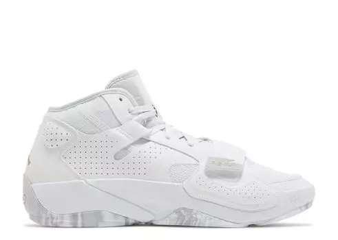 Кроссовки Air Jordan Jordan Zion 2 Tb 'White Metallic Gold', белый
