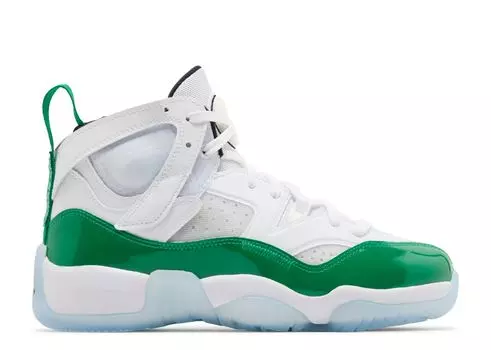 Кроссовки Air Jordan Jumpman Two Trey Gs 'White Lucky Green', белый