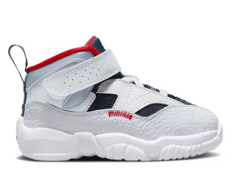 Кроссовки Air Jordan Jumpman Two Trey Td 'White Midnight Navy', белый