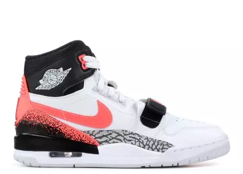 Кроссовки Air Jordan Just Don X Jordan Legacy 312 'Hot Lava', розовый